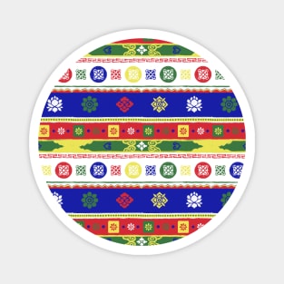 Tibetan Temple - 5 Elements Palette Magnet